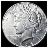 1926-S Silver Peace Dollar CLOSELY  UNCIRCULATED