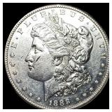 1888-S Silver Morgan Dollar CHOICE AU