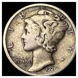 1926-D Silver Mercury Dime NEARLY  UNCIRCULATED