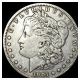 1901-S Silver Morgan Dollar NEARLY  UNCIRCULATED
