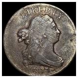 1807 Draped Bust Half Cent LIGHTLY CIRCULATED