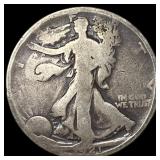 1921-S Silver Walking Liberty Half Dollar  NICELY