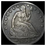 1853-O Arrows/Rays Seated Liberty Half Dollar  NE