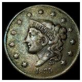 1835 Coronet Head Large Cent NEARLY  UNCIRCULATED