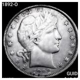 1892-O Barber Half Dollar HIGH GRADE