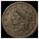 1838 Coronet Head Large Cent LIGHTLY  CIRCULATED