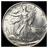 1944 Silver Walking Liberty Half Dollar GEM  BU
