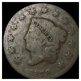 1829 Coronet Head Large Cent NICELY  CIRCULATED