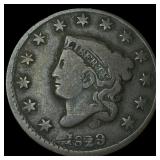 1829 Coronet Head Large Cent NICELY  CIRCULATED