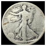 1921 Silver Walking Liberty Half Dollar  NICELY C