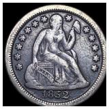 1852-O Silver Seated Liberty Dime LIGHTLY CIRCULAT