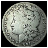 1894-S Silver Morgan Dollar NICELY CIRCULATED