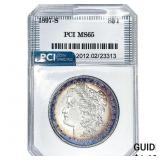 1897-S Morgan Silver Dollar PCI MS65
