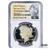 2023-S Silver Peace Dollar NGC PF70 Ultra Cameo