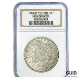 1888-O Morgan Silver Dollar NGC AU53 Oval O