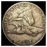 1857 Flying Eagle Cent LIGHTLY CIRCULATED