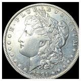 1891-O Silver Morgan Dollar NEARLY UNCIRCULATED