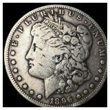 1896-S Silver Morgan Dollar LIGHTLY CIRCULATED