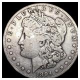 1894-S Silver Morgan Dollar LIGHTLY CIRCULATED