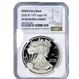 2020-W Silver Eagle NGC PF69 Ultra Cameo