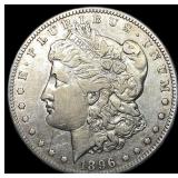 1896-S Silver Morgan Dollar NEARLY UNCIRCULATED