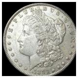 1891-CC Silver Morgan Dollar CLOSELY UNCIRCULATED
