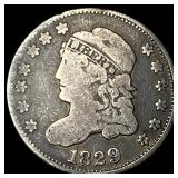 1829 Capped Bust Half Dime NICELY CIRCULATED