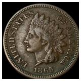 1865 Indian Head Cent NEARLY UNCIRCULATED