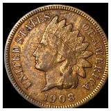 1908-S Indian Head Cent CLOSELY UNCIRCULATED
