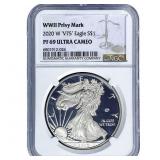 2020-W Silver Eagle NGC PF69 Ultra Cameo