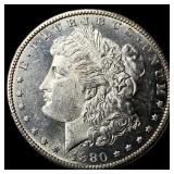 1880-S Silver Morgan Dollar CHOICE BU