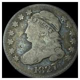 1827 Capped Bust Dime NICELY CIRCULATED