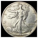 1935-S Silver Half Dollar Walking Liberty NICELY C