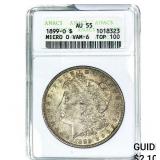 1899-O Morgan Silver Dollar ANACS AU55 VAM-6