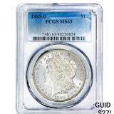 1883-O Morgan Silver Dollar PCGS MS63