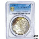 1879-S Morgan Silver Dollar PCGS MS66