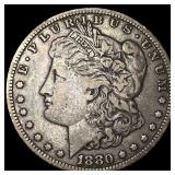 1880-CC Silver Morgan Dollar ABOUT UNCIRCULATED