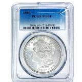 1880 Morgan Silver Dollar PCGS MS64+