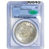 1884-CC Morgan Silver Dollar PCGS MS63