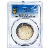 1861-A Austria Silver Florin PCGS MS61