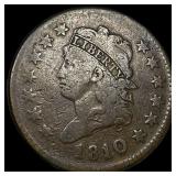 1810 Classic Head Large Cent LIGHTLY CIRCULATED