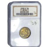 1938-D Buffalo Nickel NGC MS66