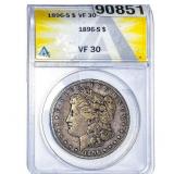 1896-S Morgan Silver Dollar ANACS VF30