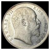 1905 India Silver One Rupee UNCIRCULATED