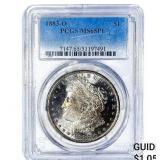 1883-O Morgan Silver Dollar PCGS MS65 PL