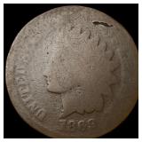1869 Indian Head Cent NICELY CIRCULATED
