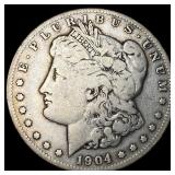 1904-S Silver Morgan Dollar NICELY CIRCULATED