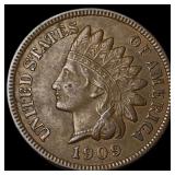 1909 Indian Head Cent CLOSELY UNCIRCULATED
