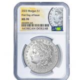 2023 Morgan Silver Dollar NGC MS70