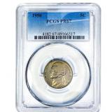 1950 Jefferson Nickel PCGS PR67